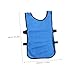 Toyvian 6Pcs Blue Vests for Breathable Training Waistcoats for Soccer and Basketball Practice Lightweight and Comfortable Pinnies for Unrestricted Movement
