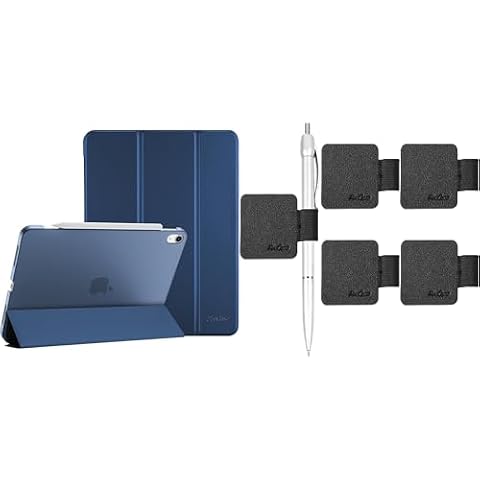 ProCase for iPad 9th 2021/ iPad 8th 2020/ iPad 7th 2019 Case Bundle with 5 Pack Pen Loop Holder for… — $22.33 (16% off)