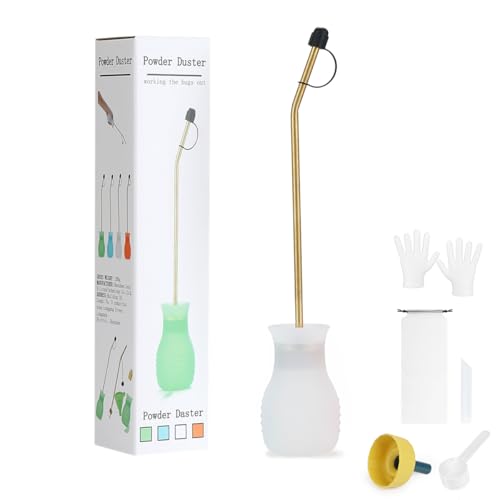 Image of Powder Duster Large Diatomaceous Earth Bulb Duster (White)