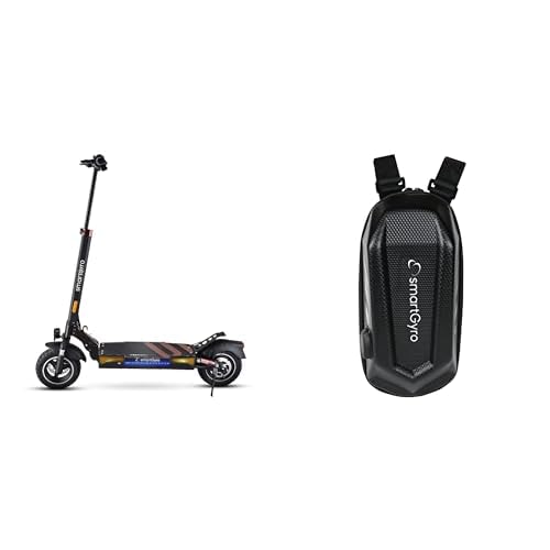 Patinete eléctrico Smartgyro Speedway Pro 1000W 48V, 15Ah + SmartGyro Bolsa Frontal PU+EVA, Pack Ahorro