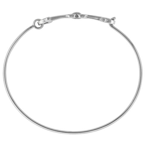 Sterling Silver Snaffle Bit Bracelet Bangle Hook & Eye Catch 1/2 inch Wide 7 1/2 inch Long3