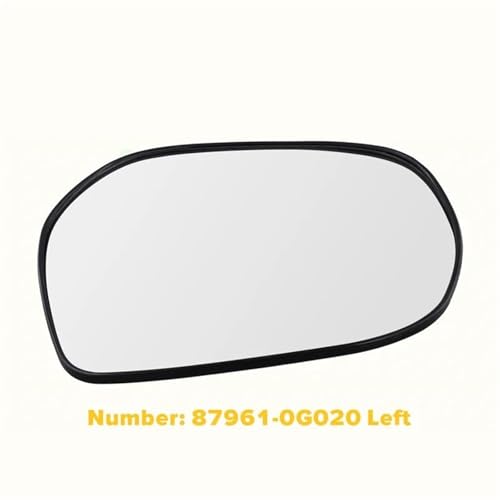 Rétroviseur extérieur Grand Angle pour Toyota Prado 2010-2019 de remplacement