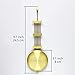 GNSN 1X Traditional Gold Wall Clock Pendulum Movement DIY Replacement Part Repair Kit Retro
