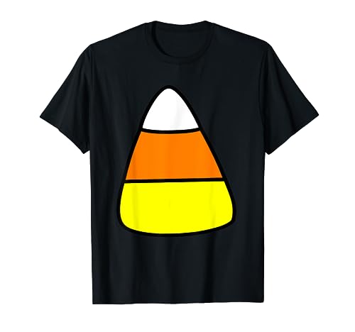 Trucco o trattamento di Halloween Candy Corn Maglietta