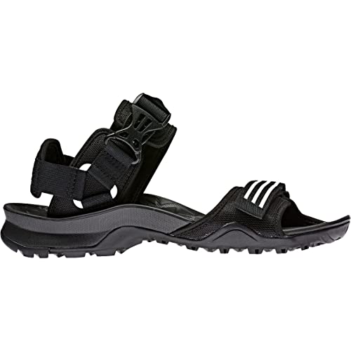 adidas Unisex-Adult Terrex Cyprex Ultra DLX Sandals Black/White/Black 12