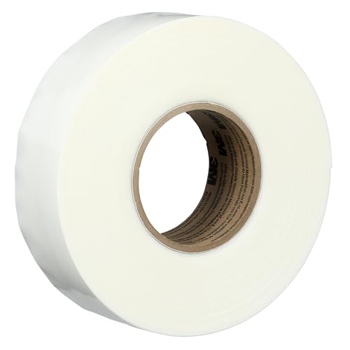 Image of 3M White Extreme Sealing Tape 4410W+ - 2 in x 36 yd, 1 Roll - High Performance, Waterproof, Durable, Single-Sided Acrylic Adhesive for Metal, Plastic, Seams, Joints, Gaps, Weather-Resistant
