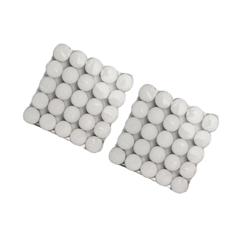 WATIIFUFU 50pezzi Candela Per Decorazioni Nuziali e Festive Per Compleanni Ore e