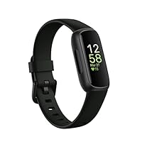 Tracker per fitness e benessere Fitbit Inspire 3 con autonomia fino a 10 giorni e compatibile con...