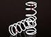 Traxxas 7447 Spring Shock White GTR XX-Long 0.884 Rate Pink (2) : 4x4 Rustler / Slash