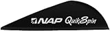 New Archery Products Quikspin Vane (36-Pack), 2-Inch, Black