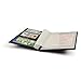 LIGHTHOUSE – “BASIC” Hard Cover Stockbook for Stamps – 16 Black Cardstock 9”x12” (A4) Pages with Clear Strips - Black
