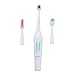 Yardwe 3pc Travel Electric Toothbrush for Pets Gentle Cleaning Brush with Acoustic Technology Random Colors No Batteries Included