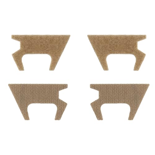 Image of Next Gen Hook & Loop Panels + Fuzz Cover Set compatible with Ops-Core AMP Headsets