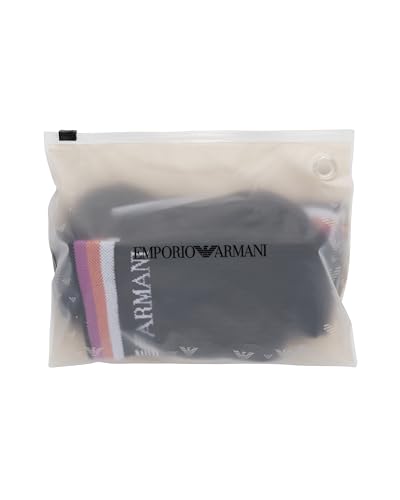 Emporio Armani Women's 2 Pack Logo Short Crew Socks4