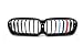 Grille & Brush Guards Automotive/zewnętrzne akce Krada Kasena kompatybilna z BMW 5 Seria G30 Sedan Piano Czarny przedni zderzak Wozi G31 Wagon G31 F90 (M5) (2020-2022) Grille do stylizacji samocho