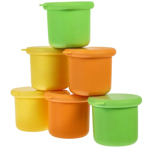Molde de silicona para hielo redondo 6 piezas con tapa miniatura 1