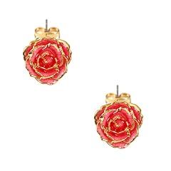 Rose Pink Stud Earrings