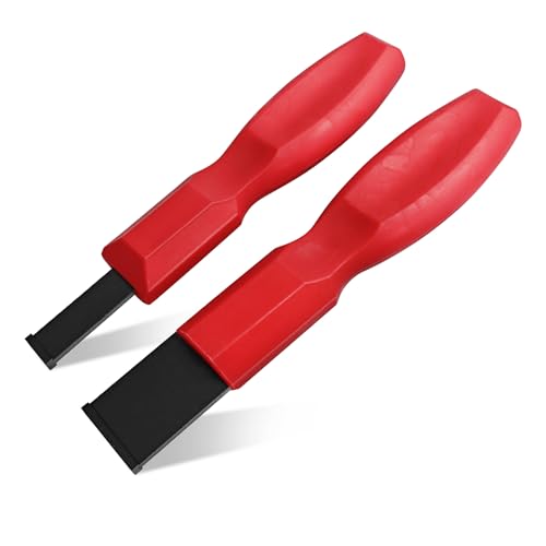 BIYUNFORCE Carbide Scraper, 1-1/4 Inch and 5/8 Inch Carbide Scraper Set, Carbide Gasket Scraper for Metal and Automotive(2 Piece)