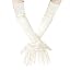 22 Inch A-off White Satin