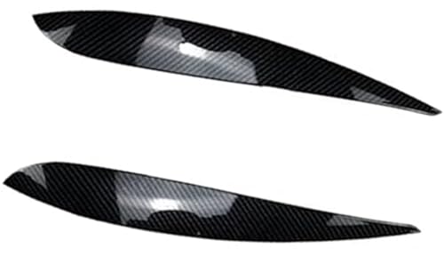 Paupières phare look carbone noir pour VW Polo 4 Mk4 9N3 Gti R32 Tdi