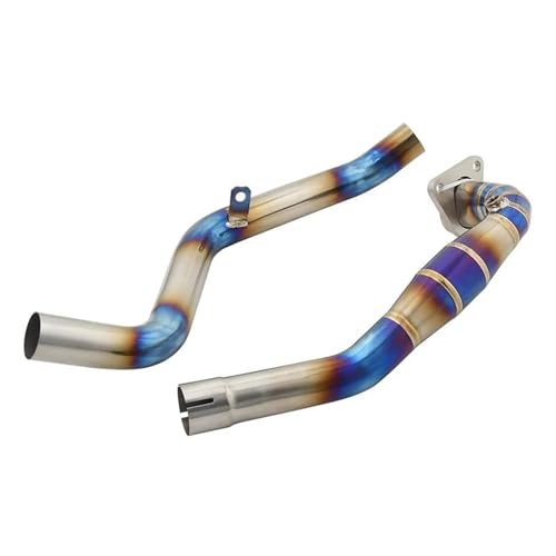 Pot d'Échappement X-ADV 750 en Titane Couleur Or | Pièce de Montage Premium