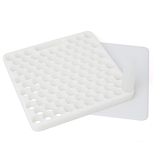 Kit 2 Placa Porcionadora de Doces Brigadeiro 12g 101 Furos