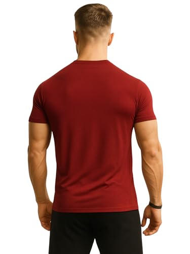 Image of 3Colours RGB Active Fit Men's Sports T-Shirt - Lightweight Quick Dry Polyester Gym & Running Wear-Shake