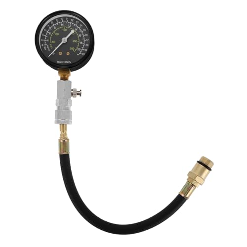 Testeur de compression moteur avec manomètre haute précision et adaptateurs
