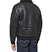 Levi's Men's Aviator Bomber Jacket, Black Faux Shearling, Medium