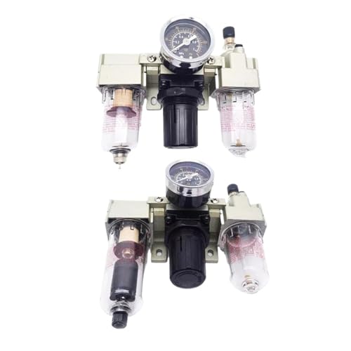 Filtre à air AC2000-02 G1/4 avec régulateur et manomètre en cuivre pour compresseur