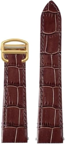 [ATECKLAB] NCbN[XfUCEHb`Xgbv 19mm 21mm JeBG TgX WSSA0010 EHb`oh ~fBA [WTCY ubN uE Y p (Brown golden buckle,19MM)