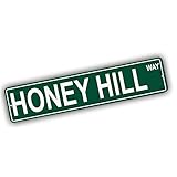 New Hampshire Mountains Pick Your Mountain Compatible/Replacement for Honey Hill United States Mountain Aluminum Metal Tin Street Sign Style Home Decor For Man Cave Poker Tavern Game Room