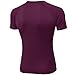 SPVISE Men's Compression Shirt Short Sleeve Workout Gym T-Shirt Running Sports Base Layer Top Athletic Undershirts Cool Dry Wine Red