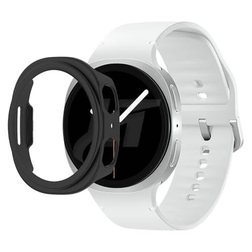 Capa Protetora PC Bumper Case LTimports compativel com Galaxy Watch 8 40mm Sm-L320 Bt e Sm-L325 Lte (LT-Preto)