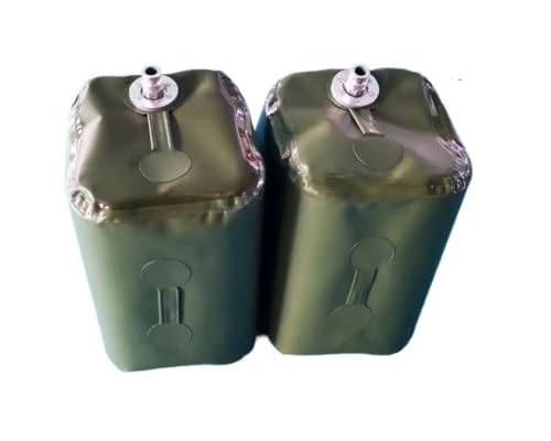 Bidón de Combustible de 60L, Color Verde Militar, de TPU, portátil, extraíble, Plegable, con Software, para Gasolina y diésel, Gran Capacidad, Tanque de Combustible Engrosado, bidones.