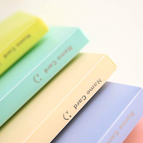 YOURPAI Visitekaartboek,120 zakken visitekaartje boek ID credithouder naamkaart foto fotoalbumoranje - Image 6