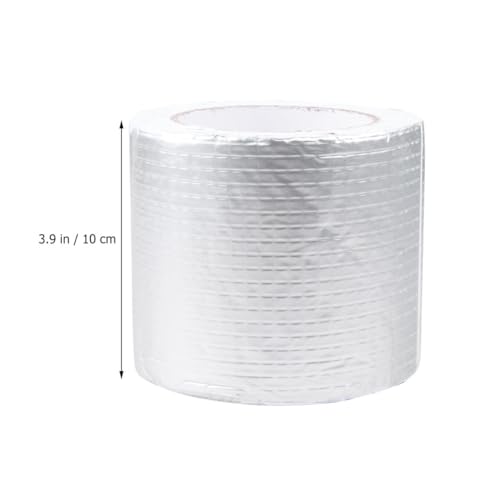 Ruban adhésif étanche en butyle 10cm x 5m alu argent pour fuite
