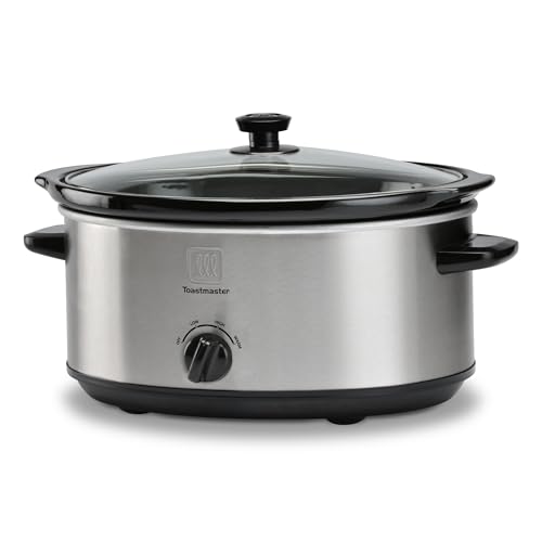 Toastmaster 7-Quart Stainless Steel Slow Cooker