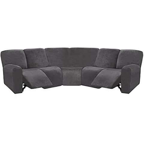 ULTICOR 7-Piece L Shape Sectional Recliner Sofa Covers Cover