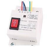 ToolRise Automatic Water Level Controller Switch DF-96ED Automatic Water Level Controller Switch 20A 220V Water Tank Liquid Level Detection Sensor Water Pump Controller 2m Wires(DF-96DK New Probes)