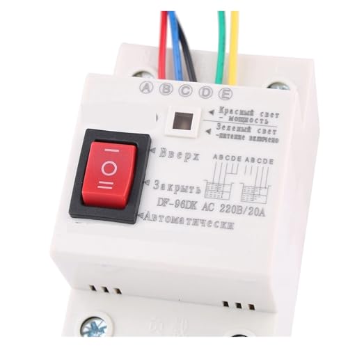 ToolRise Automatic Water Level Controller Switch DF-96ED Automatic Water Level Controller Switch 20A 220V Water Tank Liquid Level Detection Sensor Water Pump Controller 2m Wires(DF-96DK New Probes)
