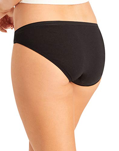 Image of Hanes womens Bikini Panties Pack, Soft Cotton Underwear, 10-pack (Retired, Colors May Vary)