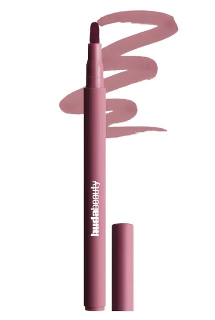 H.U.D.A - Lip Contour Lip Stain for 12-Hour Wear, Long-wearing, Liquid Formula, Matte Finish, Full Coverage, Color: Rosy Mauve - Neutral Mauve - 0.03 oz/1 mL