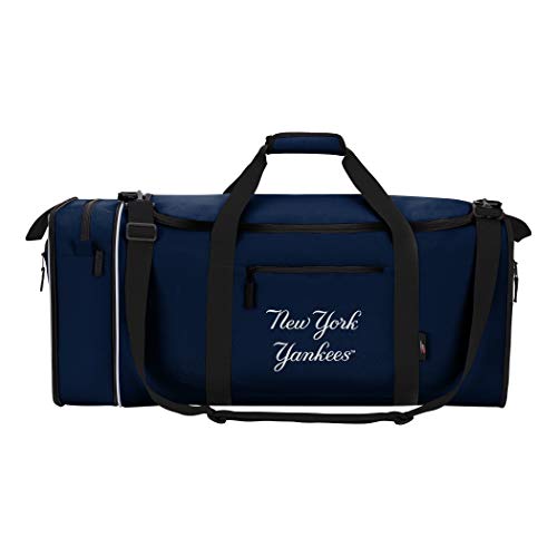 Officially Licensed MLB New York Yankees"Steal" Duffel Bag, 28" x 11" x 12"