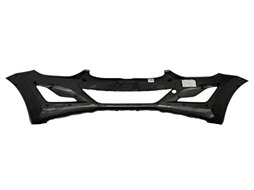 MBI AUTO - Primered, Front Bumper Cover Fascia for 2014 2015 2016 Hyundai Elantra Sedan w/Tow Hook 14 15 16, HY1000204