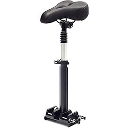 Patines Electricos Sentados SMARTGYRO Seat, Asiento Para Patín Eléctrico Compatible Con Xiaomi M365 Y Xtreme City Unisex Adulto, Negro, Talla Única
