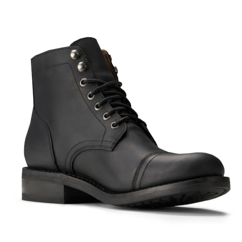Image of SUREWAY Men's Genuine Leather Dress Boots Classic Oxford Ankle Boot