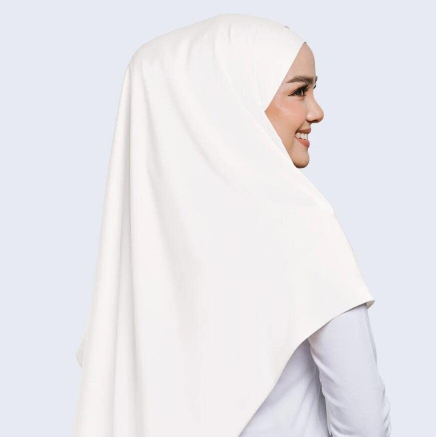 KXY 3 Pieces 70 * 180CM Muslim Silk Hijab Shawls Scarf for Women Satin Head Wraps Long Shawl4