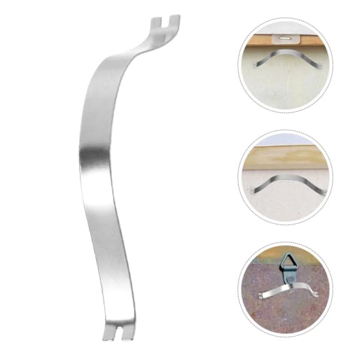 Image of 100pcs Spring Clips Stainless Steel Picture Frame Hardware Picture Frame Spring Retaining Clips DIY Picture Framing Tools for Photo Frame Hanging Tools