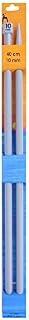 Pony - Single Ended Classic Knitting Needles - Flexible ABS Plastic - 40cm x 10.00mm